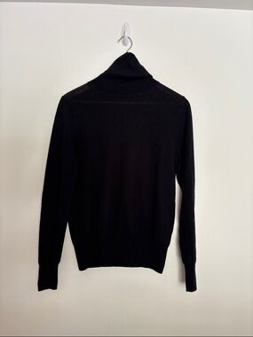 J. Crew Black Turtleneck Sweater